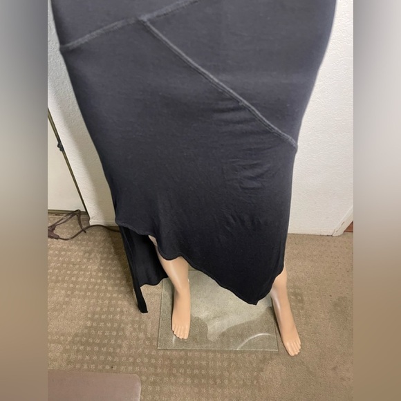 GO Couture Asymmetrical-Hem Sleeveless black Dress large NWT - Picture 3 of 6